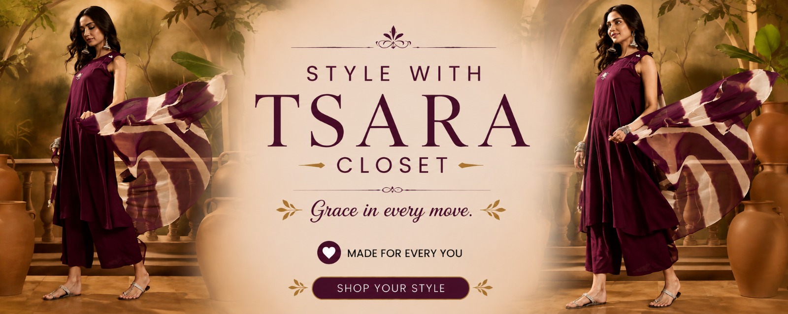 Tsara Closet banner — Style
